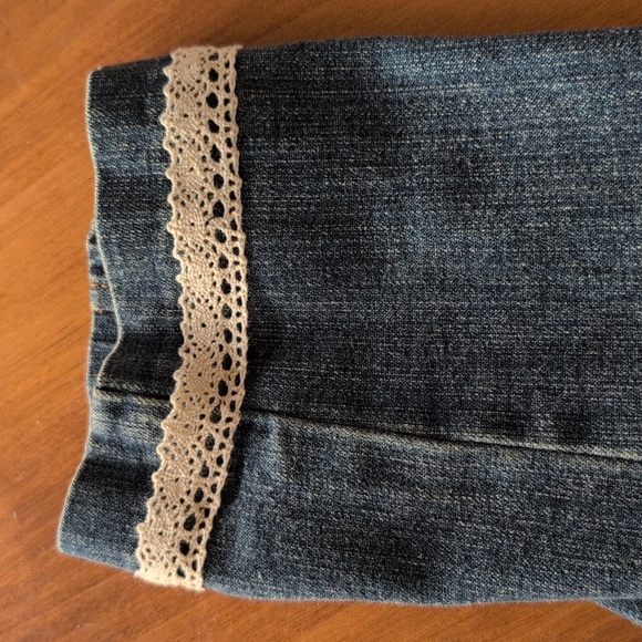 Upcycled Jean Jacket - Picture 5 of 7